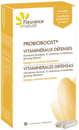 Fleurance Nature Vitaminerales Defenses - Refrigerator 28 tablets