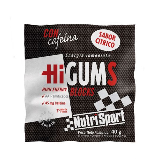 HiGums Blocks with Cafein 5 Gummies HiGums Blocks with Cafein 5 Gummies