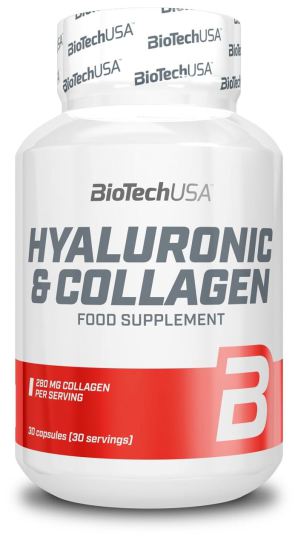 BiotechUSA Hyaluronic and Collagen 30 capsules