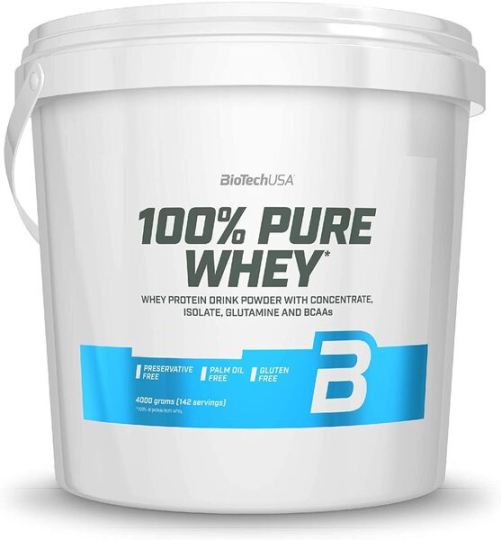 BiotechUSA 100% Pure Whey Protein 4000 gr