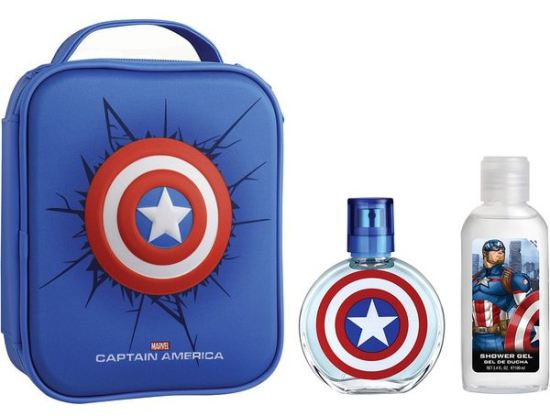 Estcuche Capitan America eau de toilette 100 ml + Gel de ducha 100 ml Estcuche Capitan America eau de toilette 100 ml + Gel de ducha 100 ml