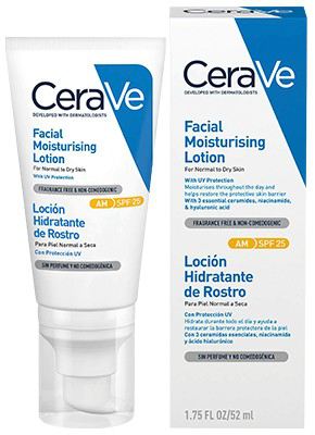 Loción hidratante facial SPF 25 52 ml Loción hidratante facial SPF 25 52 ml