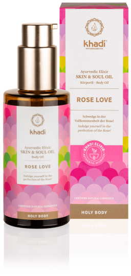 Aceite corporal ayurveda rosa regenerante 100 ml