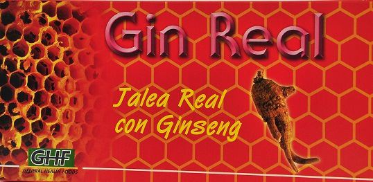GHF Royal Jelly with Ginseng 20 Ampoules 10 ml