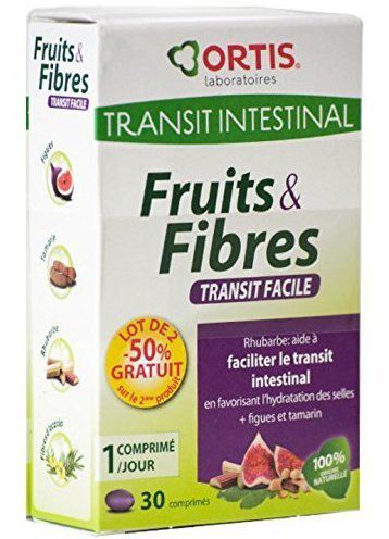 Ortis Fruit and Fiber 30 Tablets